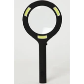 3 Ledli Işıklı El Büyüteci 250 Lümen Beyaz Işık Büyüteç 3x Zoom Tamirci Büyüteç Wt374 - 5