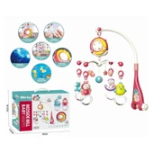 Eğitici Çocuk  Oyuncak BIB648A54 -Vardem Işıklı Müzikli Kumandalı Kırmızı Bebek Dönencesi - 1