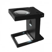 Katlanır Plastık,led Işıklı Test Cıhazı Büyüteç 2.5x90mm - 3