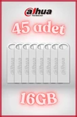 45 Adet 16GB Metal USB Flash Bellek U106 - 1