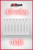 45 Adet 4GB Metal USB Flash Bellek U106 - 1