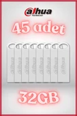 45 Adet 32GB Metal USB Flash Bellek U106 - 1