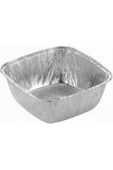 100 ADET Alüminyum Aşure Tatlı Kasesi Sütlaç Kabı Tatlı Kase Aliminyum thumbnail 2