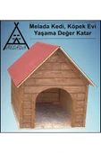 Sevinç Ticaret Ahşap Köpek Kulübesi Dış Mekan Köpek Kulübesi - 1