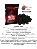 TEZYAK Klasik Tek Kibritle Yanan Yeni Nesil Mangal Kömürü (2 Paket x 2 kg ) 4 kg - 2