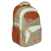 Relaxion Yeni Sezon Kalemlikli Bej-Taba Premium Okul Sırt Çanta 1510 thumbnail 2