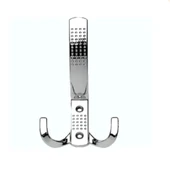 Lüx Noktalı Krom Portmanto 4 Adet thumbnail 4