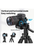 MT-65 Bluetooth Kumandalı Deve Boynu Video Tripod - 6