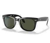 Ray-Ban Wayfarer Folding 4105 601 Black-Green Güneş Gözlüğü - 3