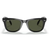Ray-Ban Wayfarer Folding 4105 601 Black-Green Güneş Gözlüğü - 2