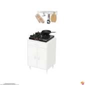 Modilayn DOQU (M) Set Ocak Altı Dolap 60x88x48 cm 1 Çekmece 2 Kapaklı ve 1 Gözlü Tüp Bölmelidir - 8