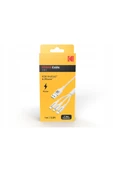 Kodak USB Kablosu Usb 3'ü 1 Arada Kablo/Usb Type-c Lightning Micro usb - 1