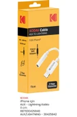 Iphone Içın Aux Lıghtnıng Kablo 11 Cm - 1