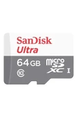 SanDisk Ultra 64 Gb 100 Mb/s Uhs-ı Class 10 Sdsqunr-064g-gn3mn Micro Sd Kart - 1