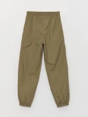 LCW Kids Haki Beli Lastikli Basic Erkek Çocuk Pantolon - 3