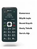 Ds01 Kamerasız,Radyo Özellikli, Modern Type-C Şarj Desteği, Siyah Tuşlu Cep Telefonu,Kablolu Kulaklık Hediyeli, Yaşlılar,Çocuklar ve Askerler İçin Uygun thumbnail 2