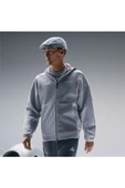 adidas Gri Erkek   Ceket MER SIL FZ HD M JW3473 - 8