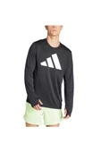 adidas Erkek  Siyah  Sweatshirt RUN IT LS IL7231 - 3