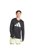 adidas Erkek  Siyah  Sweatshirt RUN IT LS IL7231 - 2