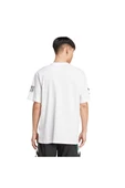adidas Beyaz Erkek   T-shirt 90s FTBL TEE JX3065 - 3