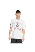 adidas Beyaz Erkek   T-shirt 90s FTBL TEE JX3065 - 2