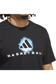 adidas Siyah Erkek   T-shirt FDN HBR TEE 2 JV8420 thumbnail 6