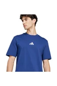 adidas Erkek  Mavi  T-shirt M SL SJ T JF1093 thumbnail 5