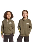 adidas Yeşil Unisex Çocuk   Ceket LK SIM TT JL9198 - 8