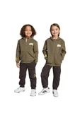 adidas Kahverengi Unisex Çocuk   Eşofman Altı LK SIM PNT JL9199 - 8