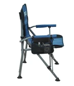 Oslo Lüks 3'lü Kamp Sandalye Seti Mavi thumbnail 5