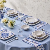 Karaca Square Bone Miranda 24 Parça 6 Kişilik Yemek Takımı thumbnail 3