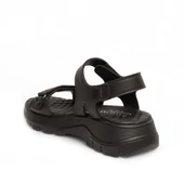 Potinonline Diva 1300 Kadın Cırtlı Kalın Taban Comfort Sandalet - 12