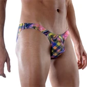 Desenli Erkek Slip - 1