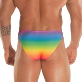 Gökkuşağı Desenli Erkek Slip thumbnail 2