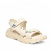 Potinonline Diva 1300 Kadın Cırtlı Kalın Taban Comfort Sandalet - 3