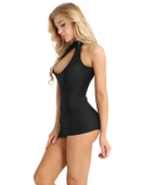 Sırt Dekolteli Dar Elbise - 3