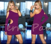 Tegan TP100756 Özel Kesim Mini Elbise - 4