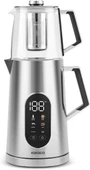 Karaca Cool Touch 1503 Dijital Çift Cidarlı Çay Makinesi Inox thumbnail 1