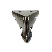 Kelebek Sandık Ayağı, Kutu Ayak 3,5 Cm - Nikel, 50 Adet - 2