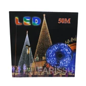 FİŞLİ 50 Metre Dekoratif LED Işıklar - Dış Mekan Yılbaşı ve Süsleme Aydınlatması (8 Fonksiyonlu Gün Işığı) - 5