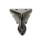 Kelebek Sandık Ayağı, Kutu Ayak 3,5 Cm - Nikel, 50 Adet - 1