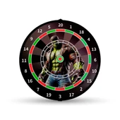 4 Oklu Mıknatıslı Hulk Dart Seti Çift Yönlü Manyetik Dart Askılı Dartboard - 5