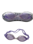 Havuz Deniz Yüzücü Gözlüğü Kutulu UV Korumalı Esnek Burun Yüzme Gözlüğü - 4