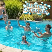 Büyük Boy Otomatik Atış Yapan 8-10 Metre Menzilli Pilli Bataryalı Su Tabancası - 5