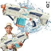 Elektrikli Güçlü XL Boy Su Tabancası Bataryalı Otomatik Tabanca ( Çocuklar ve Yetişkinler İçin ) - 2