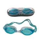 Havuz Deniz Yüzücü Gözlüğü Kutulu UV Korumalı Esnek Burun Yüzme Gözlüğü - 5