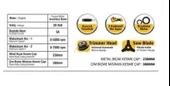 Sgs 5335 Akülü Misinalı Çim Biçme Tırpan Makinesi 20V 4.0 Ah Kömürsüz Motor - 2