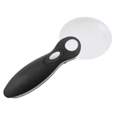 Kontrolü Için 10x 20x 2 Led Işıklı El Büyüteç - 1