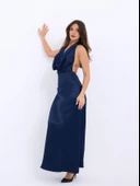 7372 ELBİSE-LACİVERT thumbnail 3