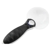 Kontrolü Için 10x 20x 2 Led Işıklı El Büyüteç - 4